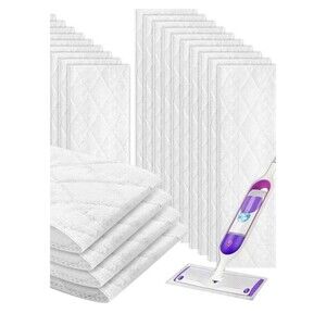 Disposable Power Mop Pads Refills Compatible with Swiffer PowerMop 30 Pack